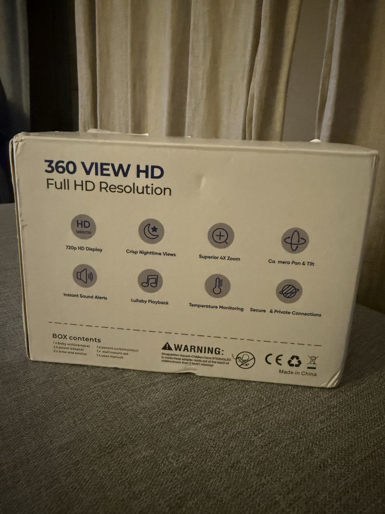 Camara vigilancia de bebé