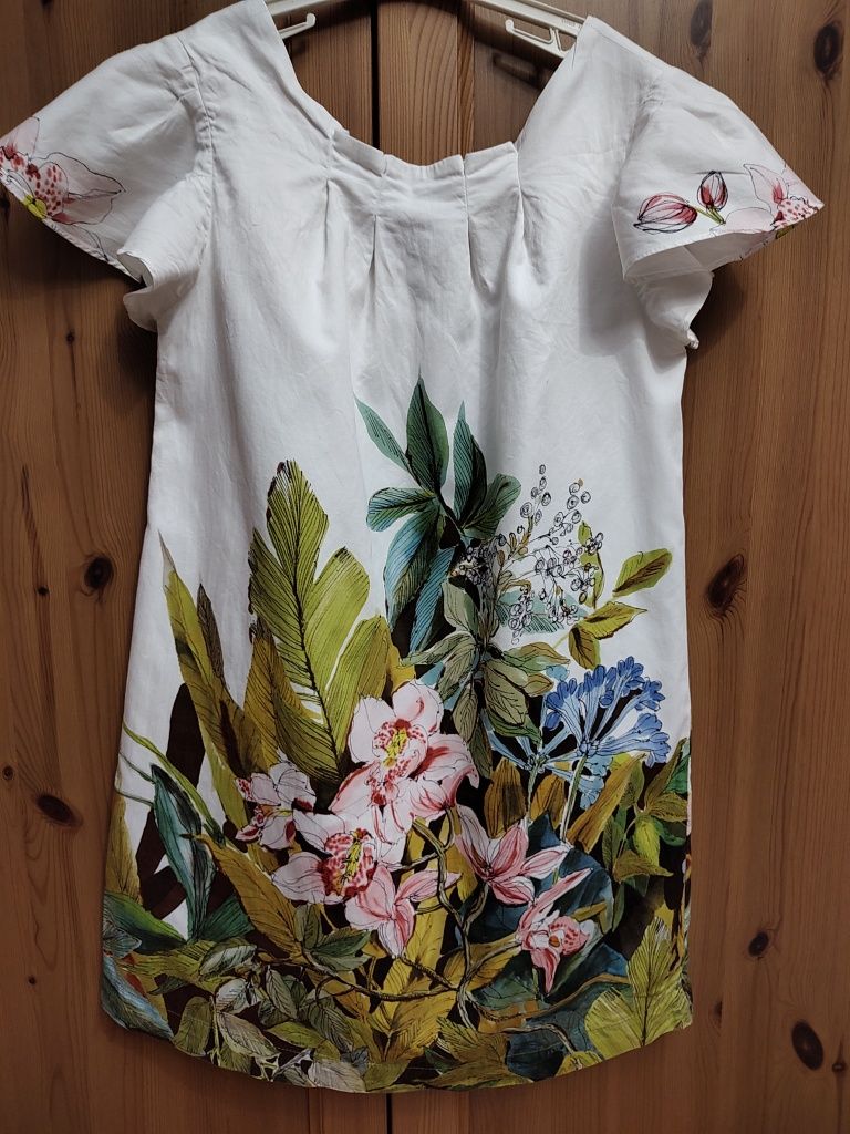 Elegancka sukienka Zara roz.140