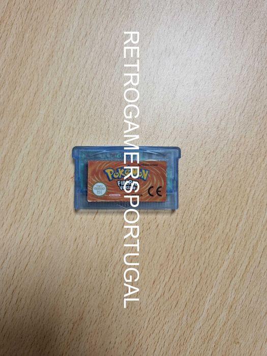 Label de reposição Pokemon FireRed