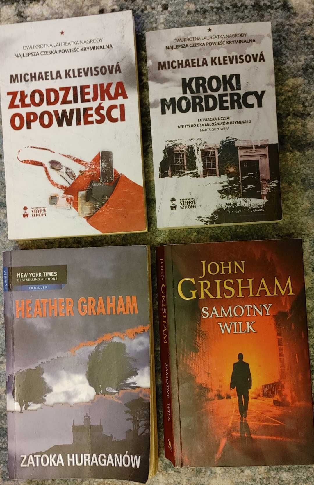 Klevisowa Grisham Graham   cztery ksiązki