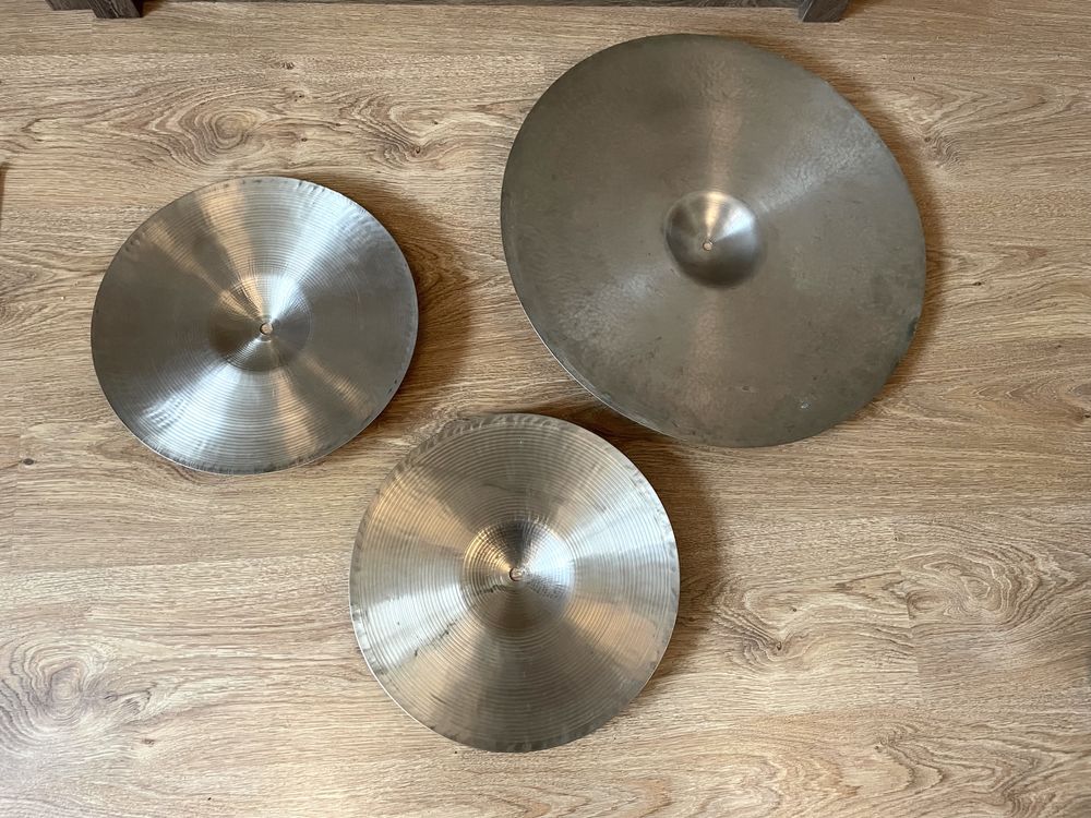 ! Zestaw Talerzy Perkusyjnych Hi-hat Stagg + Ride Trova 20 perkusja