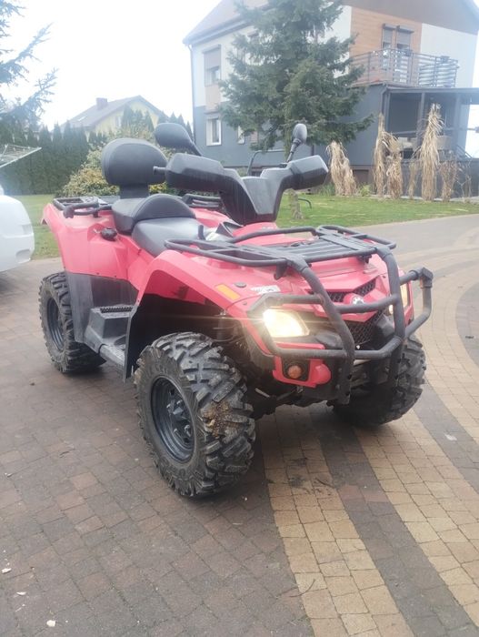 Can AM Outlander 400 homologacja, 2014 rok