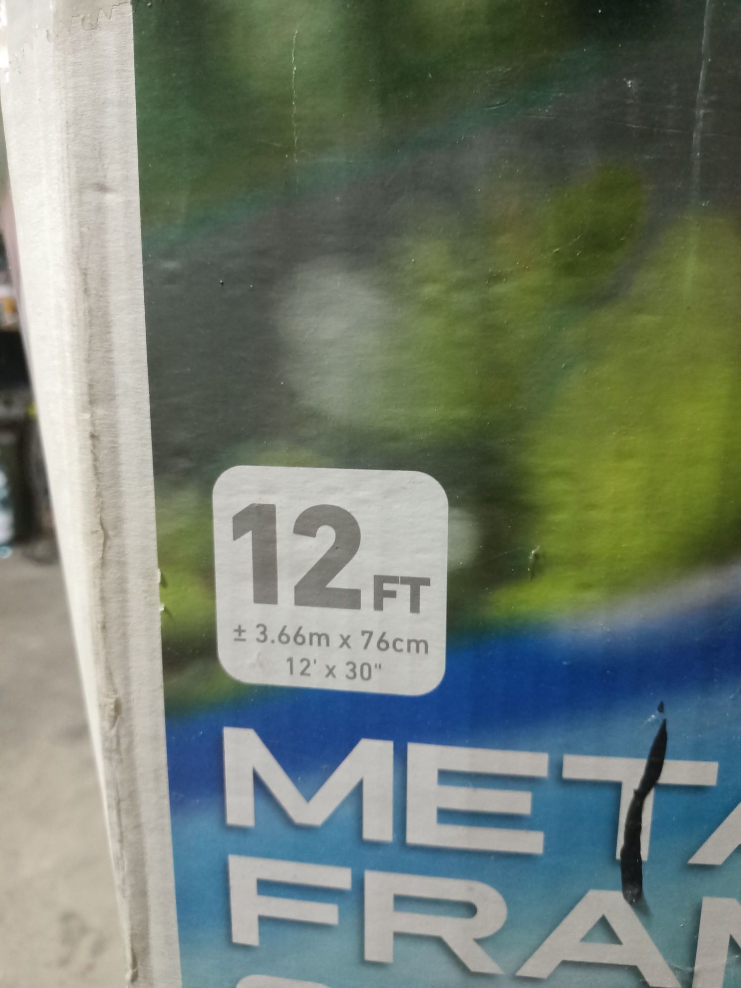 Basen stelażowy okrągły 366/76 INTEKS