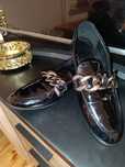 Buty damskie 38 mokasynki CCC gruby łańcuch