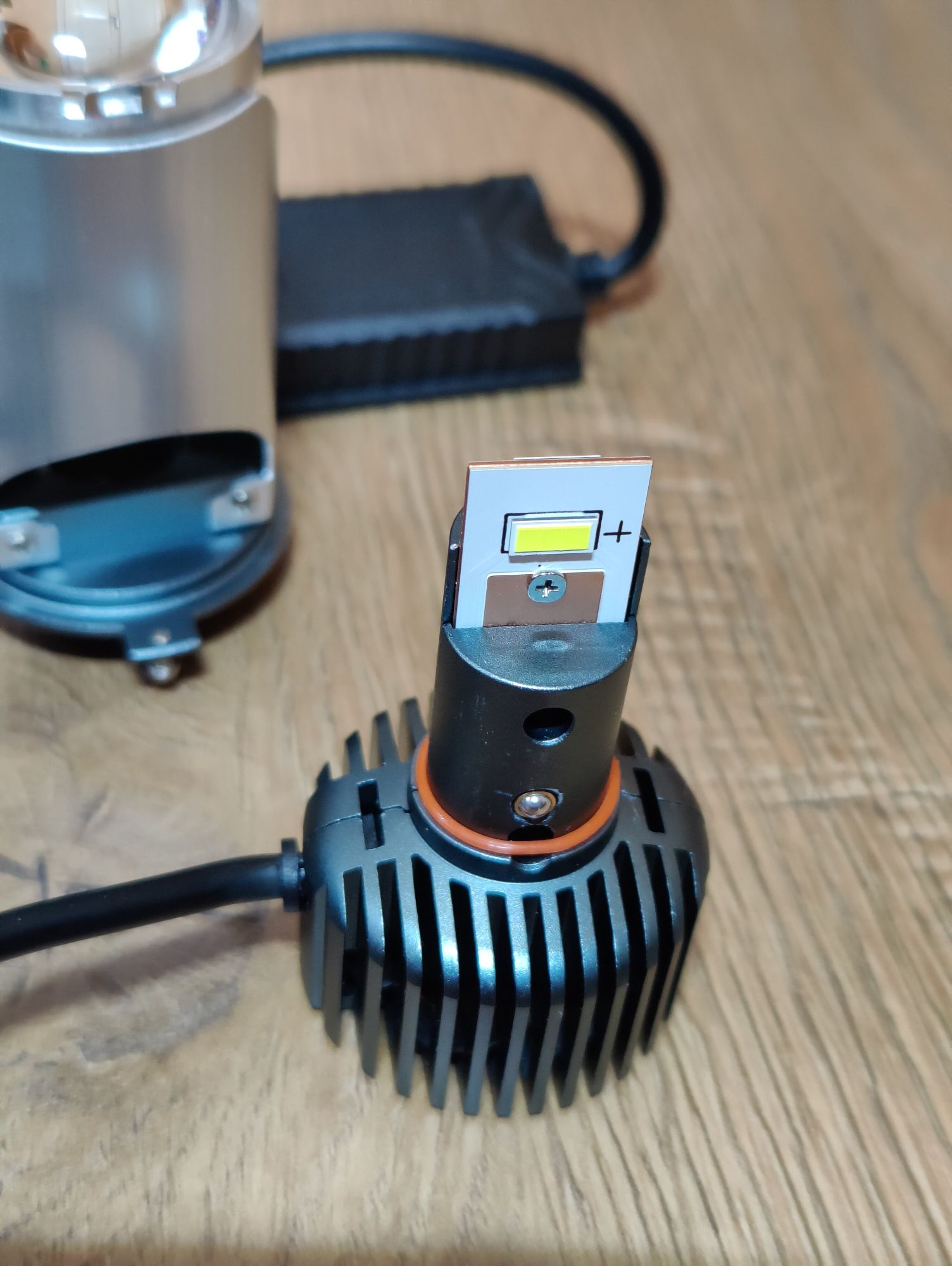 Мини BI-LED линзы H4 F40 друга версія, Y40, ZTF-38, Tirrex. Компле