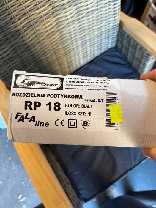 Rozdzielnica podtynkowa ELEKTRO-PLAST RP-18 FALA