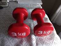 Conjunto halteres 3KG