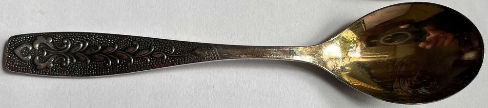 Łyżeczki platerowane do herbaty kawy deserów Komplet 6 szt. MNC ZSRR