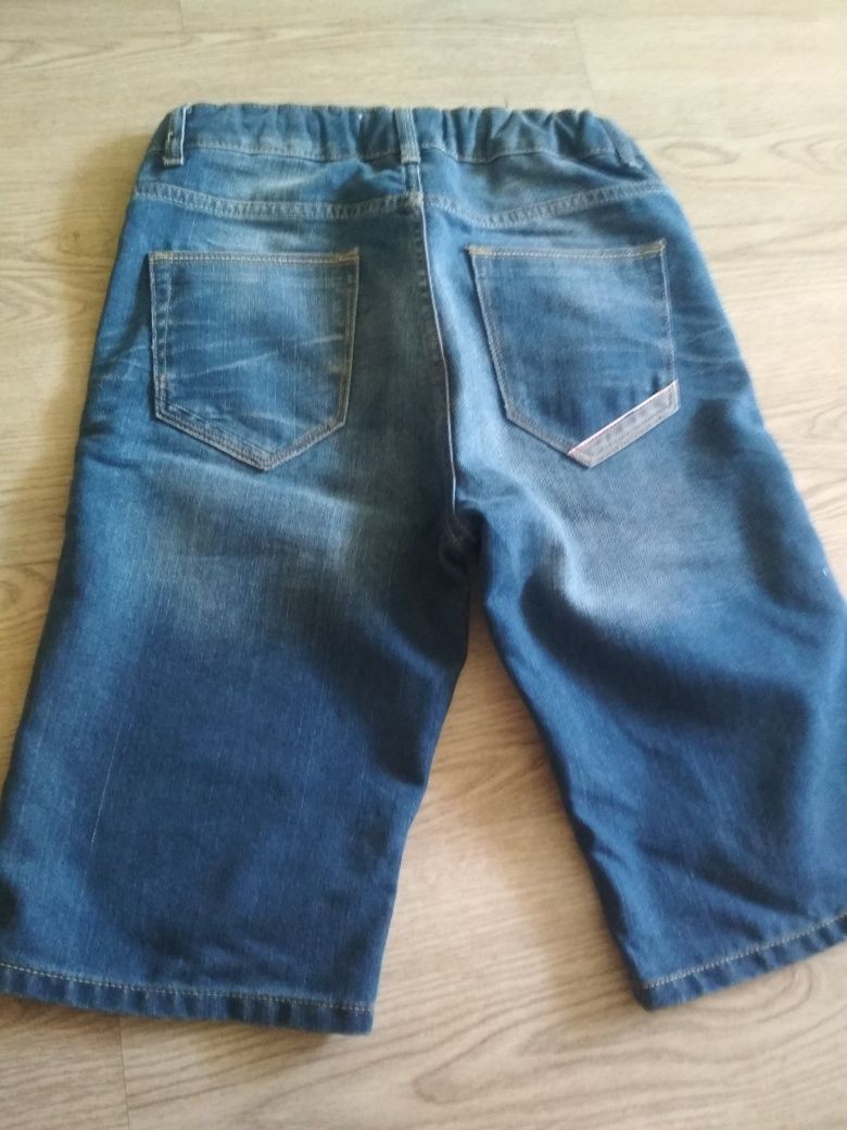 Spodenki jeansowe chłopięce