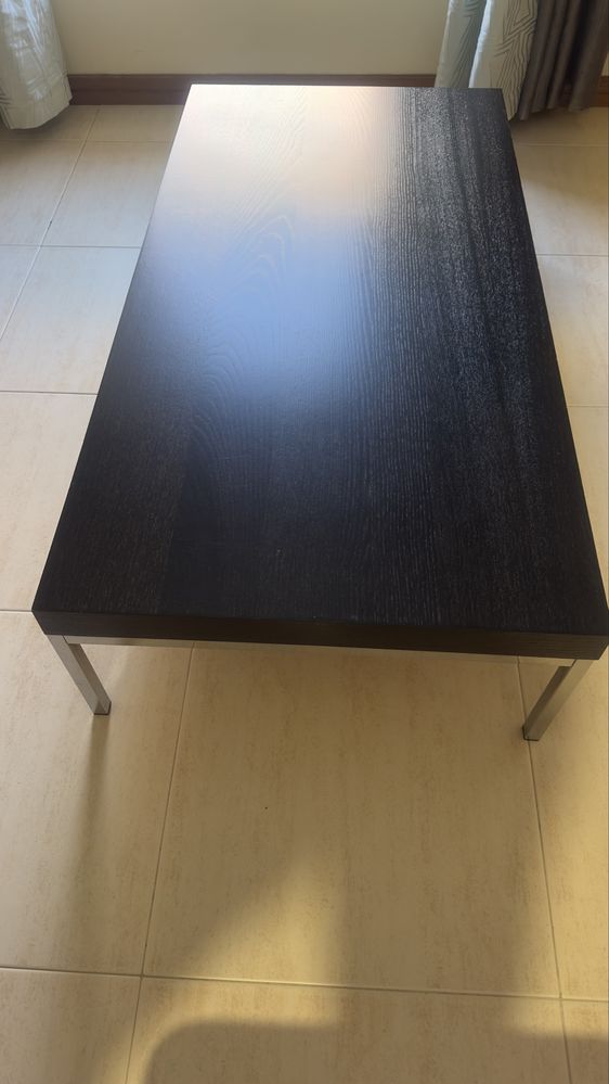 Mesa de centro wengue, como nova