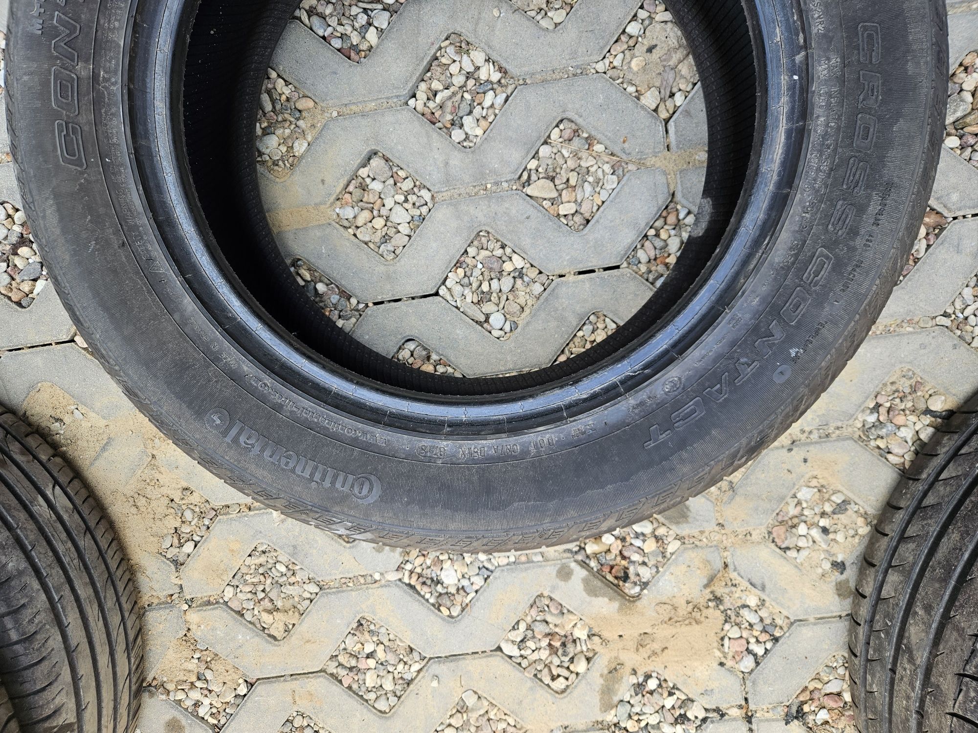 [2szt] Continental 235/55 r17 Całoroczne /// 6mm!!! MONTAŻ