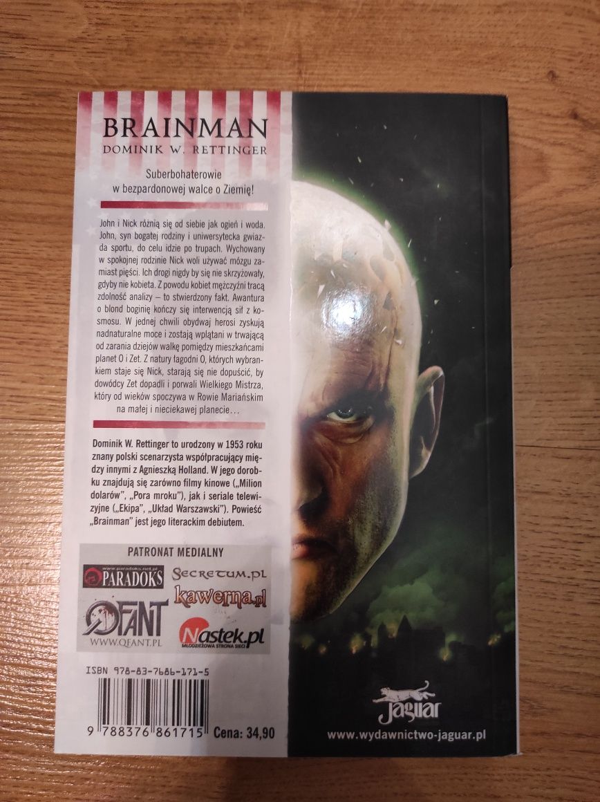 Książka Brainman Dominik W. Rettinger