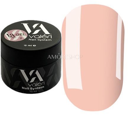 Valeri Гель для ногтей Builder Gel 01 и 02 Nude, 30 мл