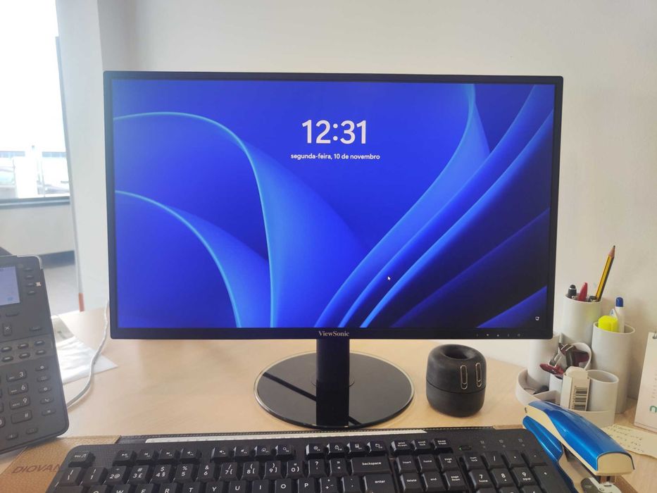 Monitor ViewSonic VA2419-SH – 24" IPS Full HD | Excelentes condições