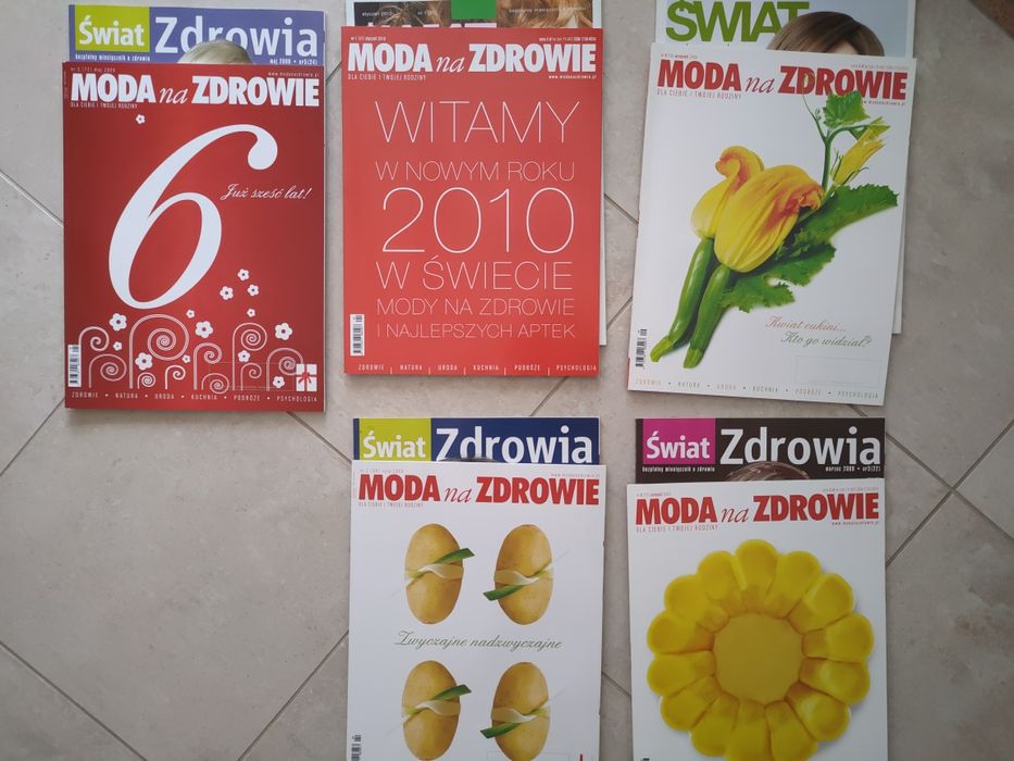 Zestawy czasopism Moda na Zdrowie + Świat Zdrowia