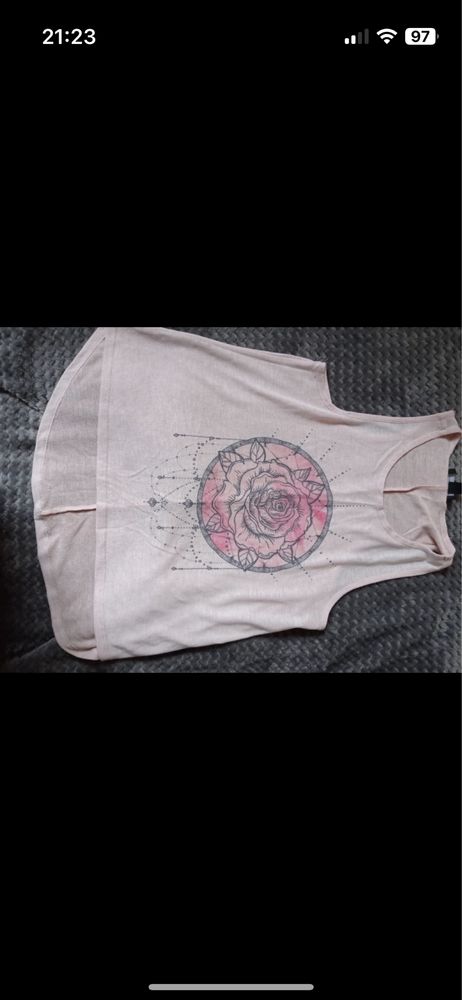 różowa lenia bluzeczka
