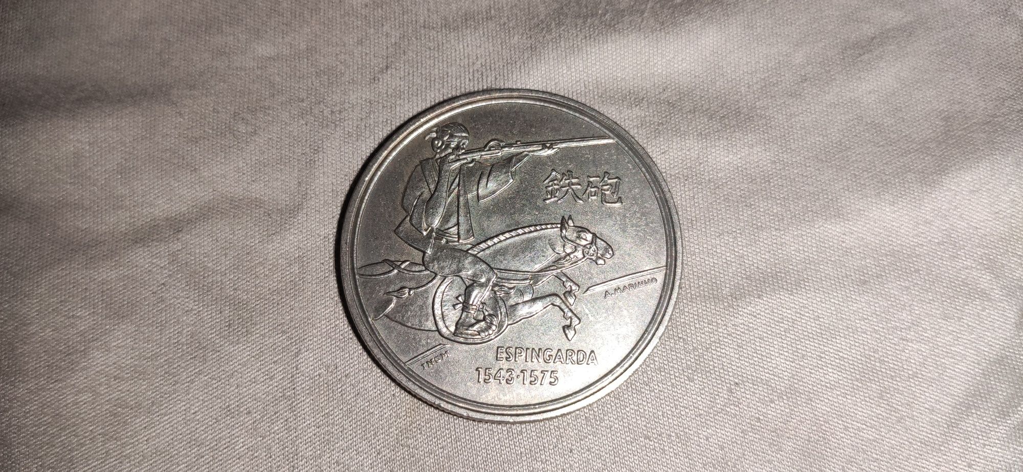Moeda Espingarda 200$00 1998