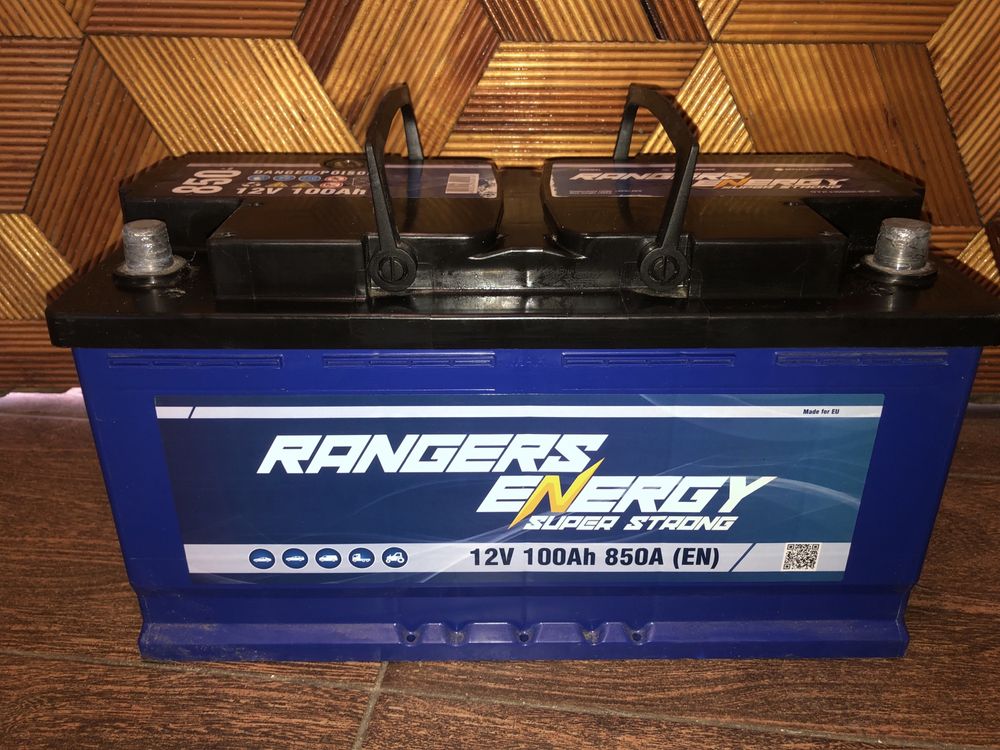 Акамулятор Rangers energy 12v 100Ah 850A