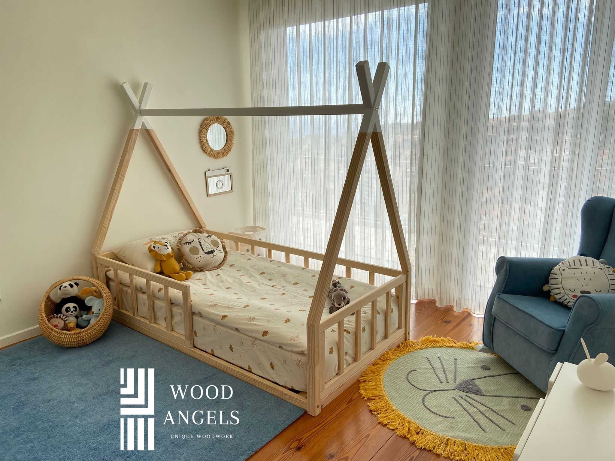 Cama Indy estilo Montessori