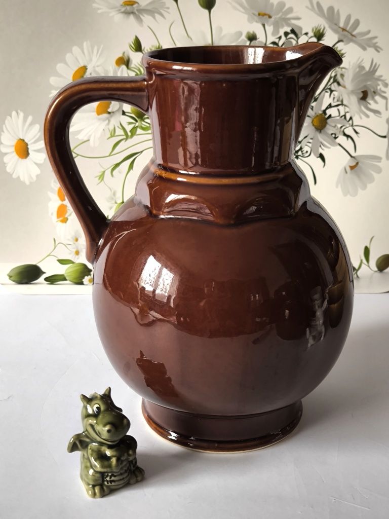 Dzbanek duży wazon piękna stara ceramika