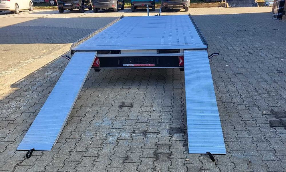 Laweta - przyczepa 100%  aluminiowa 6 x 2,1 DMC 3500 kg.