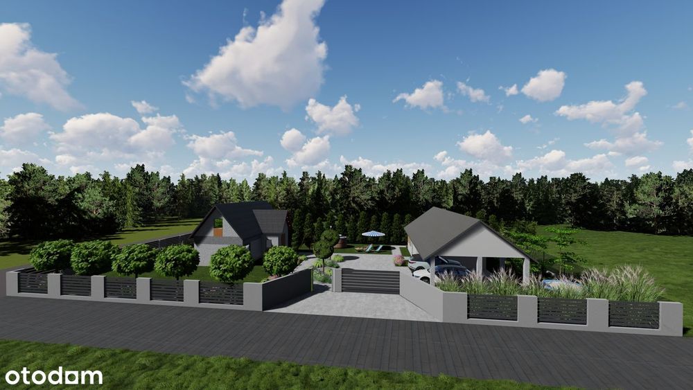 Dom drewniany do remontu z budynkiem gospodarczym Wola Radłowska