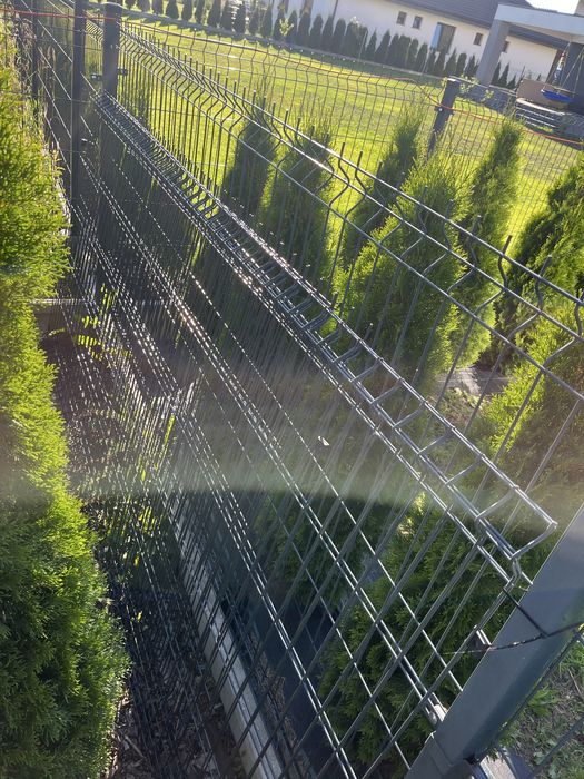 siatka ogrodzenie panelowe 123cm