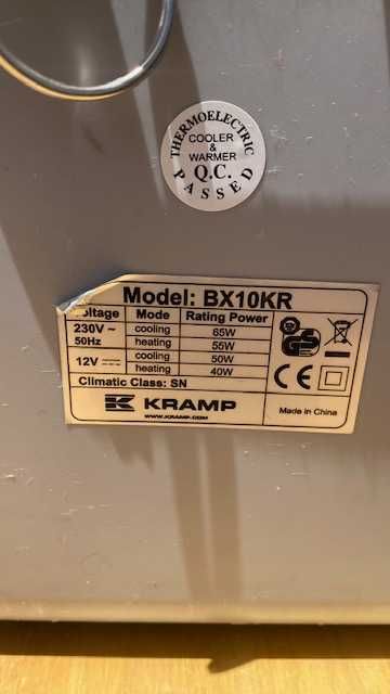 Geladeira compacta Kramp 10 LT 220v - 12 V