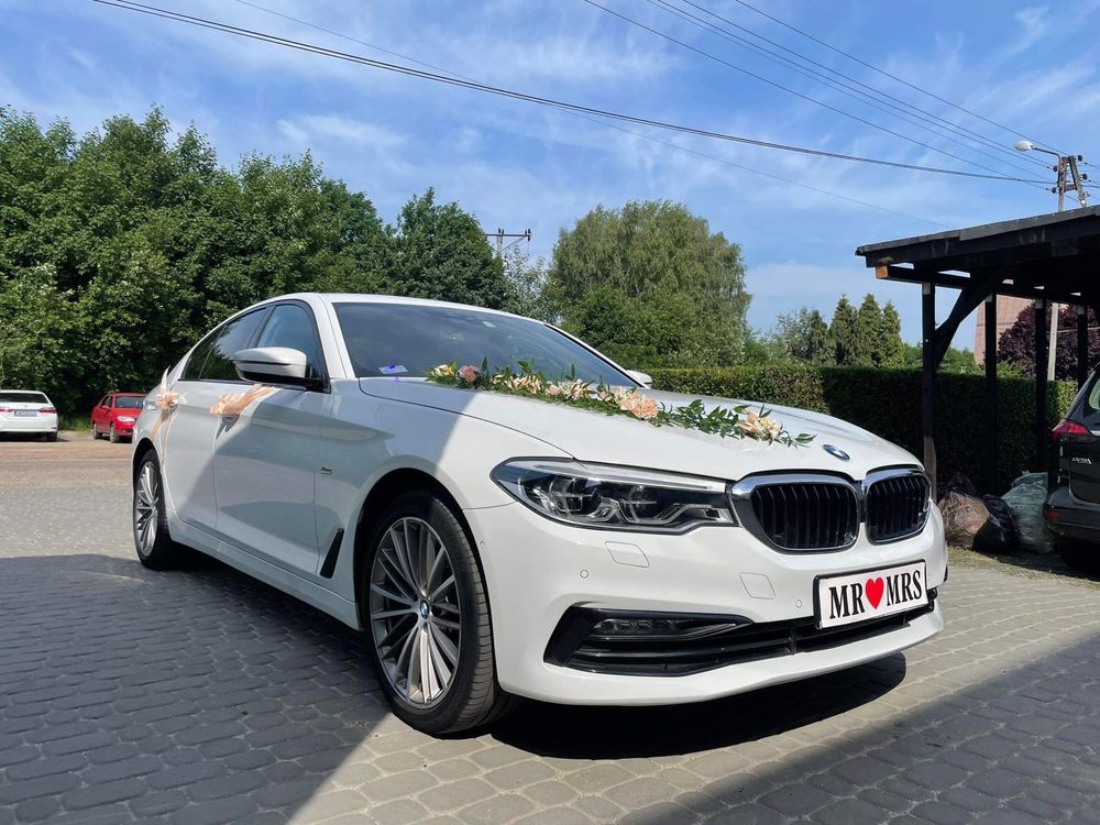 Auto do ślubu , wesele BMW 5 G30