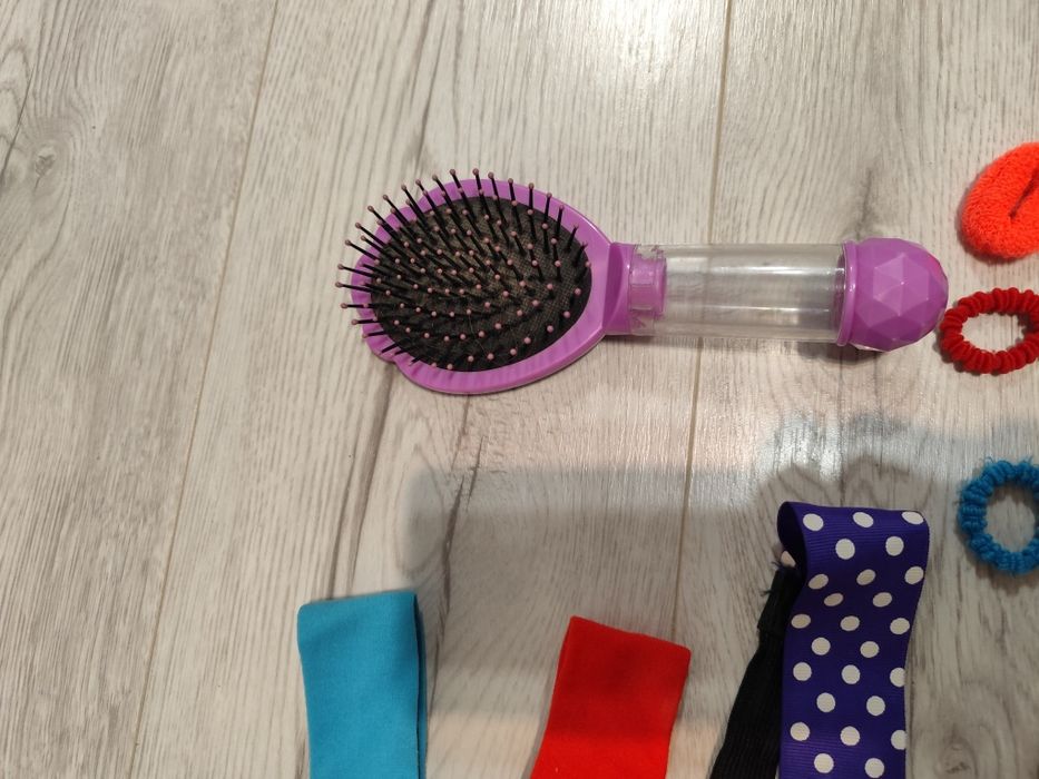 Gumki szczotka opaski spinki Disney księżniczki