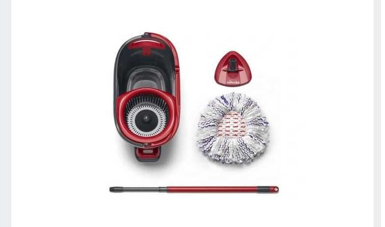 Zestaw VILEDA Turbo 3w1 mop + drążek + wiadro +GRATIS