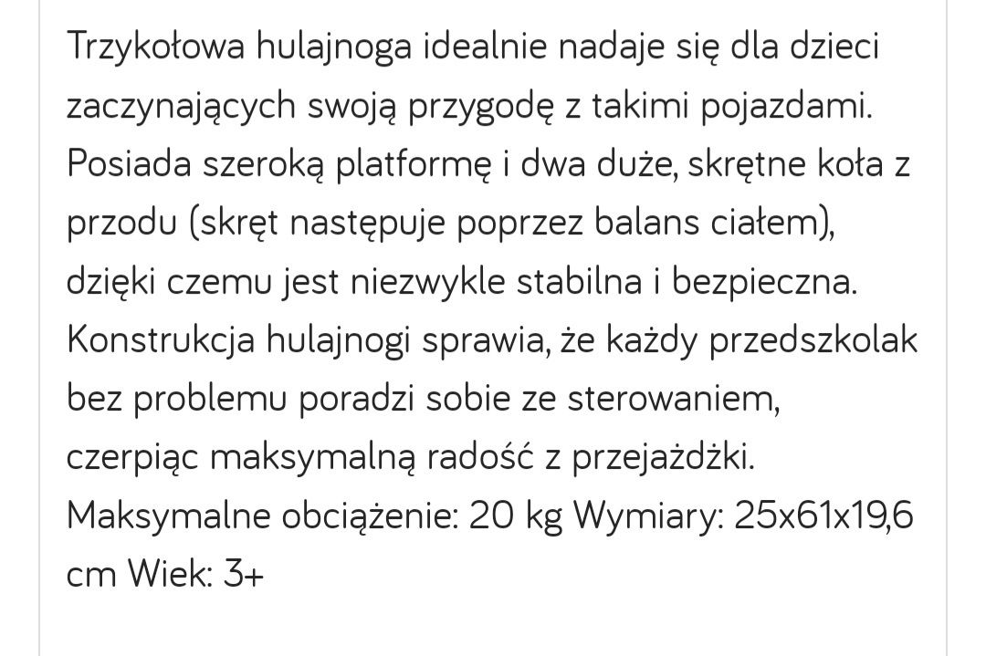 Little Tikes Trójkołowa Hulajnoga zielona dla 3±