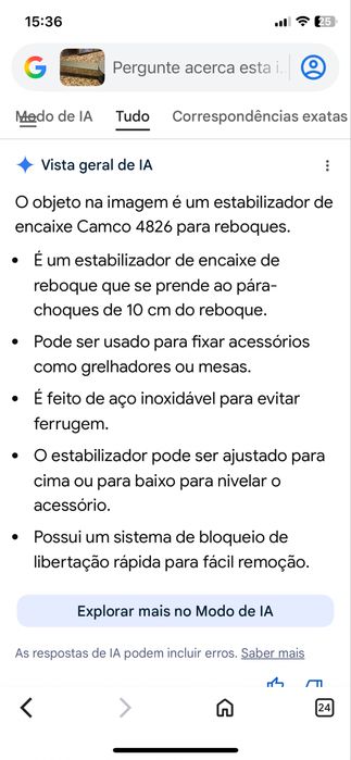 Establizador reboque auto caravana etc