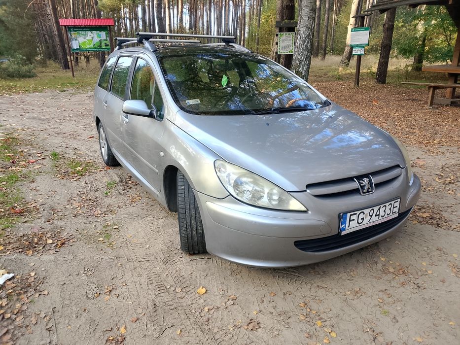 Cena do 31.10.Peugeot 307SW kombi 2.0HDI 107KM 2003r.Klima panorama au