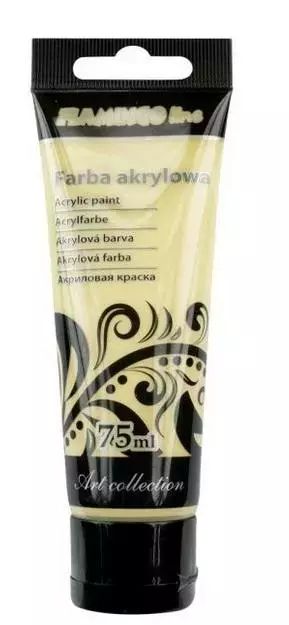 Farba akrylowa 75ml 015 beżowa. Titanum. Nowy Produkt