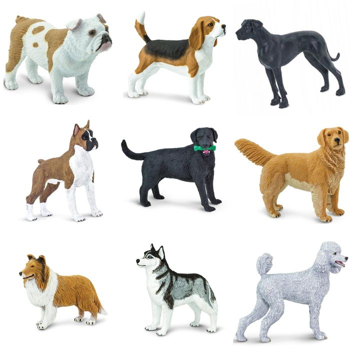 Фигурки собак Schleich (Шляйх), PAPO, CollectA