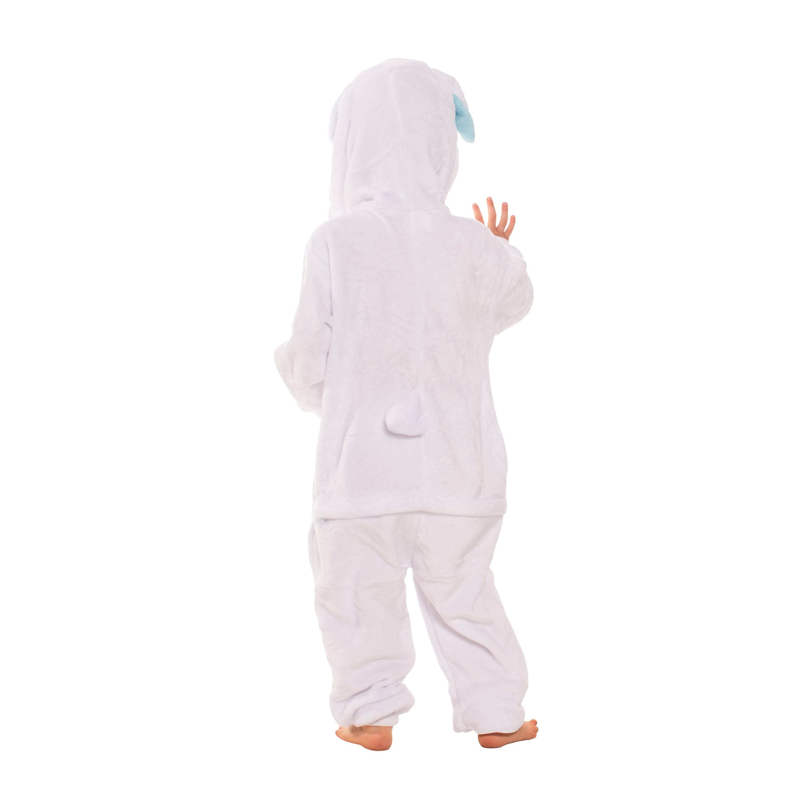 Piżama Dla Dzieci Kigurumi Onesie Kostium Królik Niebieski 135-145 cm