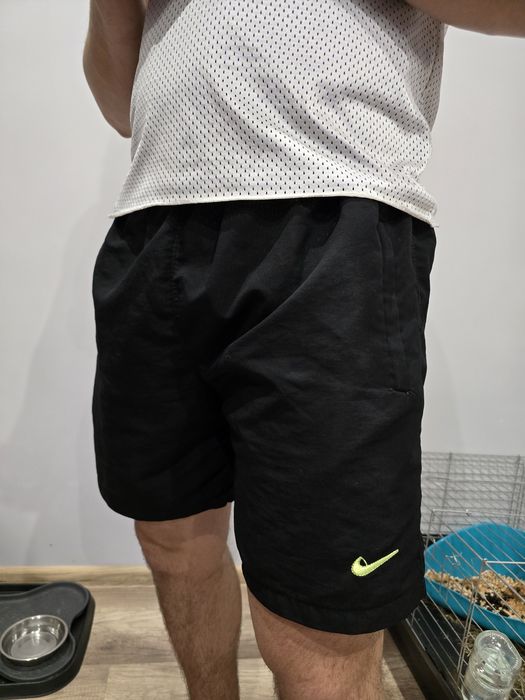 Spodenki sportowe czarne nike męskie