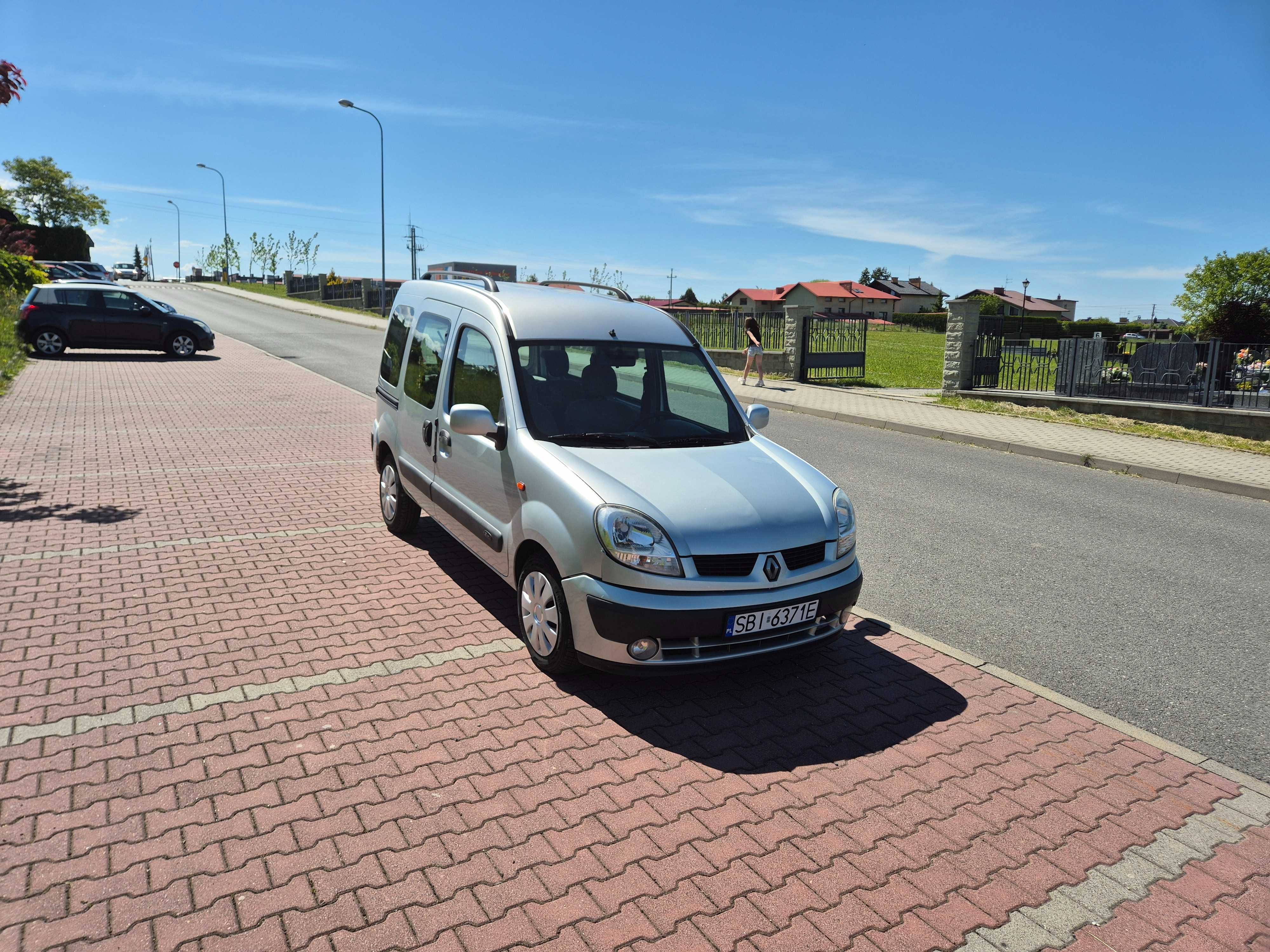 Renault Kangoo*1,2 benz 75KM*211 tys km* Klimatyzacja* 2 Strony Drzwi*