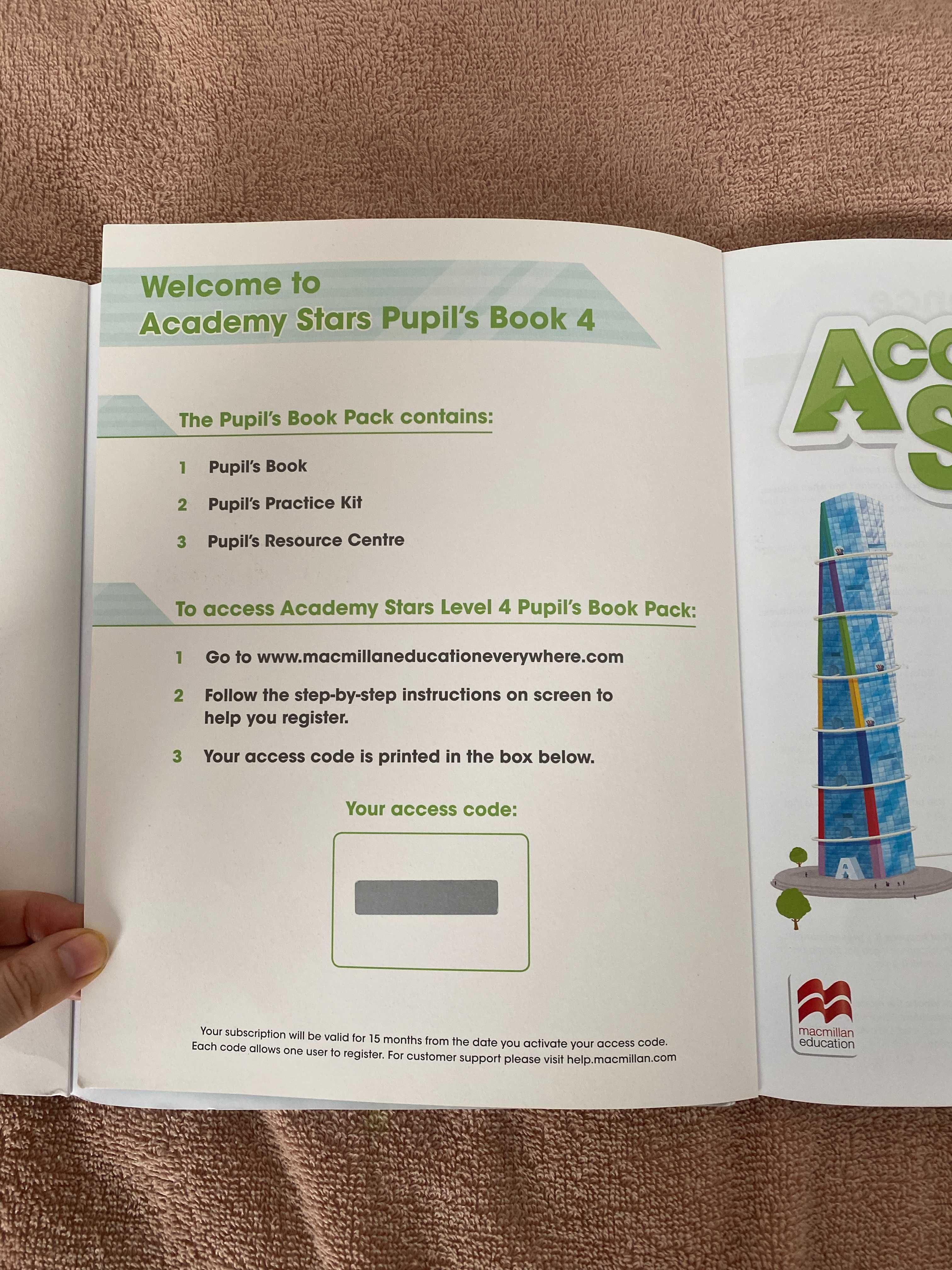 Academy stars 4 pupils book + workbook Оригинал