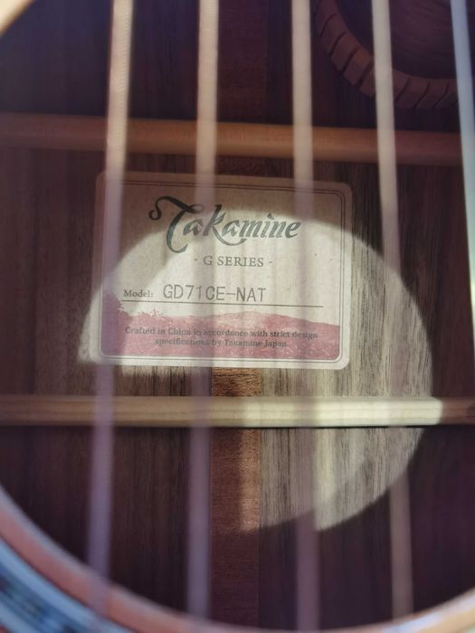 Gitara elektroakustyczna TAKAMINE GD71CE + futerał okazja !!!