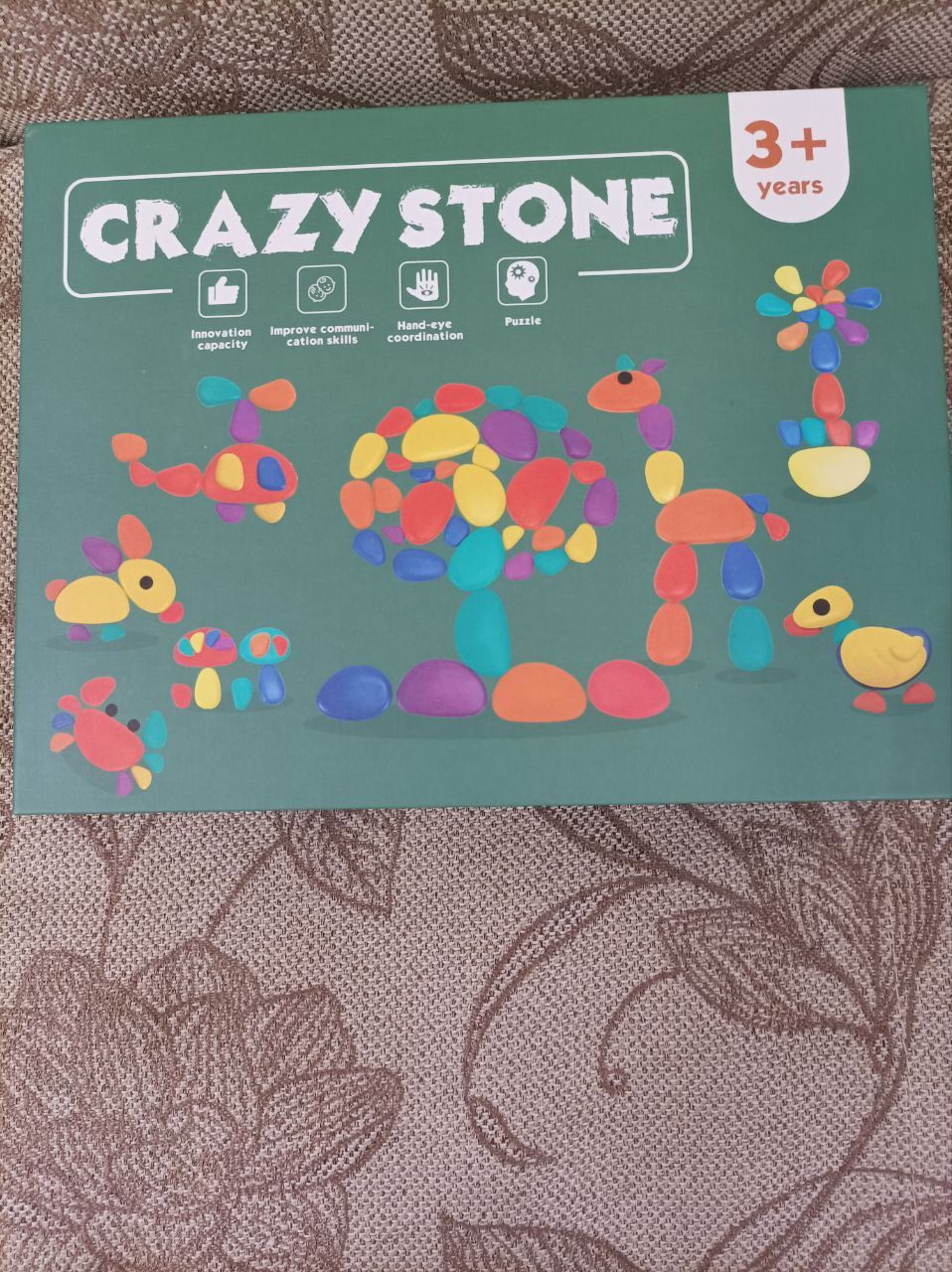 Дерев'яна іграшка Crazy stone