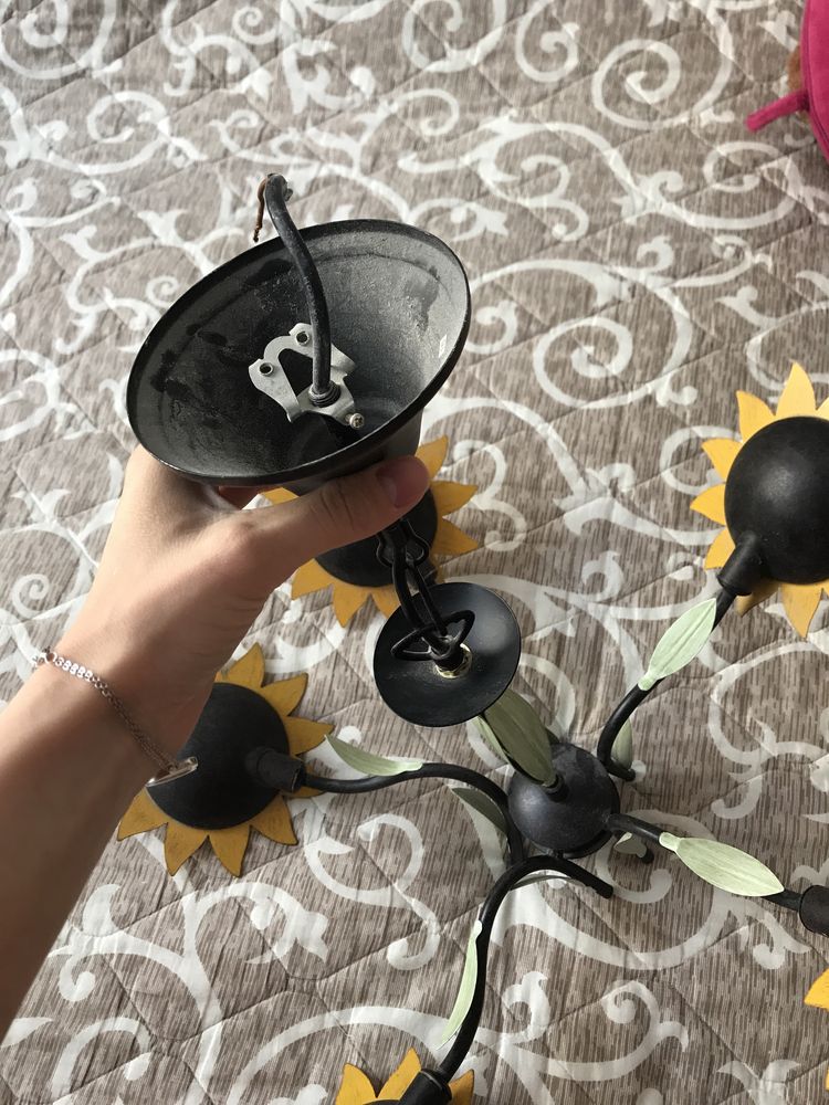 люстра соняшники