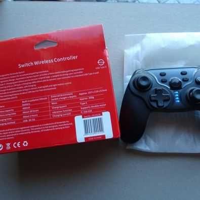 Comando Wireless ProJYS para Nintendo Switch; bateria 400mA+/-20 horas