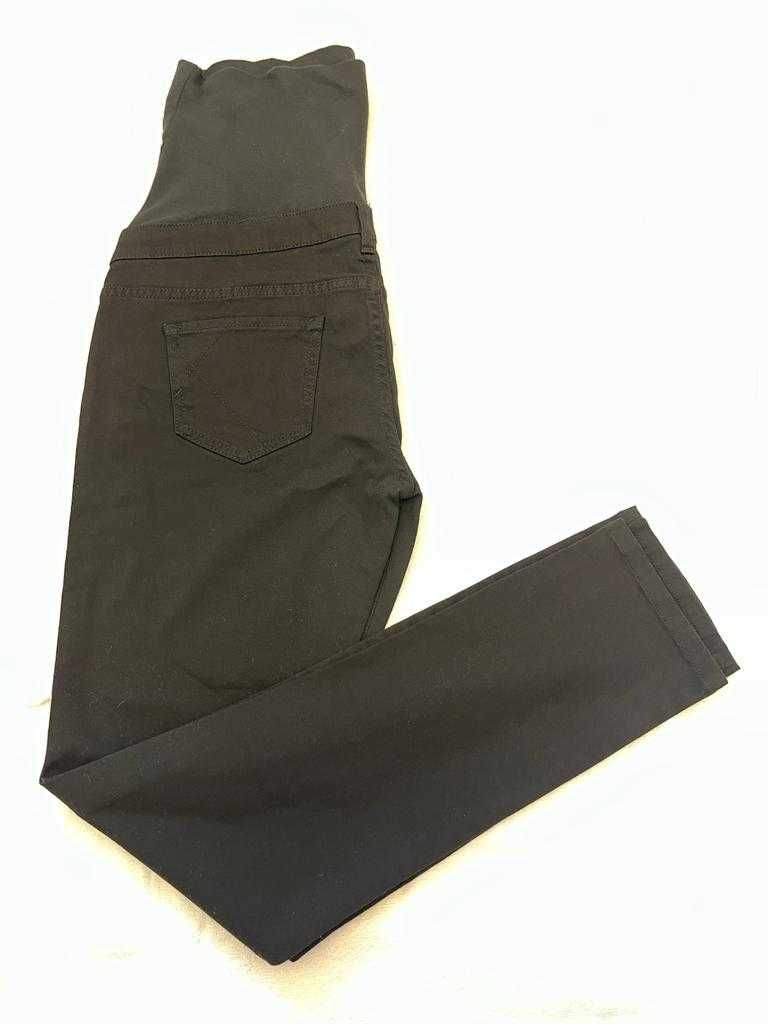 Nowe Spodnie ciążowe Prochnik czarne jeans  elastyczny
