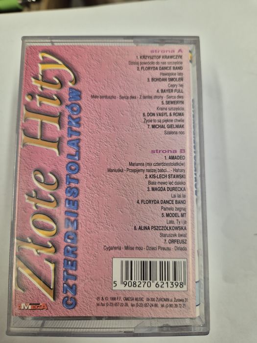 Kasety magnetofonowe disco polo