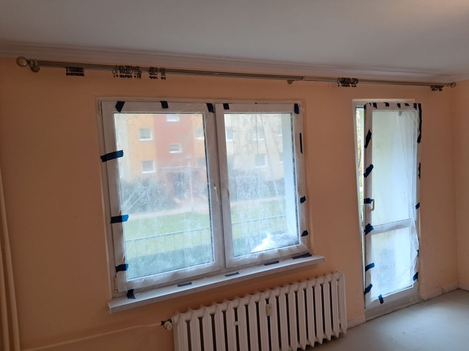 Karnisz podwójny 400 cm z żabkami