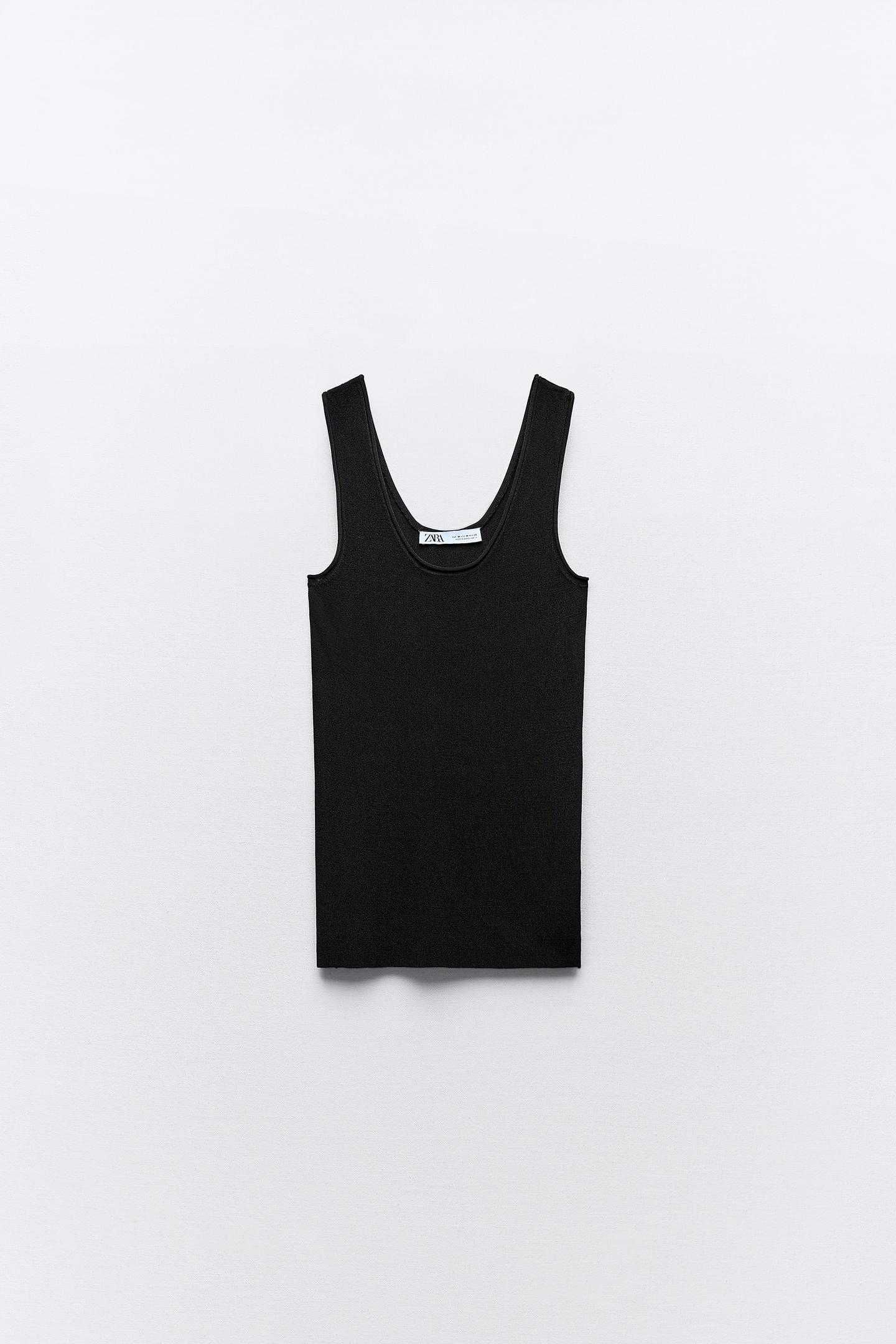Top/ Blusa preto Zara