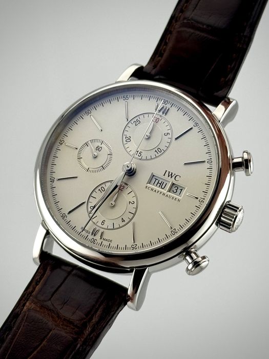 FVAT 23% Fullset IWC Schaffhausen Portofino Chronograph, ref IW391007
