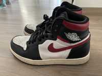 Air Jordan 1 High Black Gym Red 41